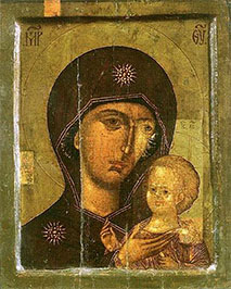 Молитва Богородице икона Петровская